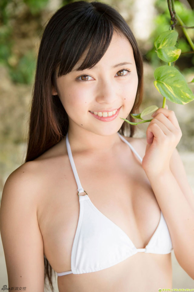 日本“天然系美少女”池上纱理依泳装写真，性感甜美 性感美女-第10张