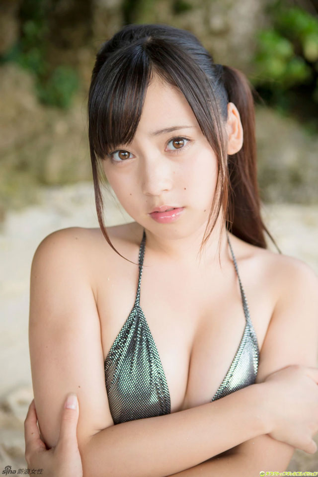 日本“天然系美少女”池上纱理依泳装写真，性感甜美 性感美女-第3张
