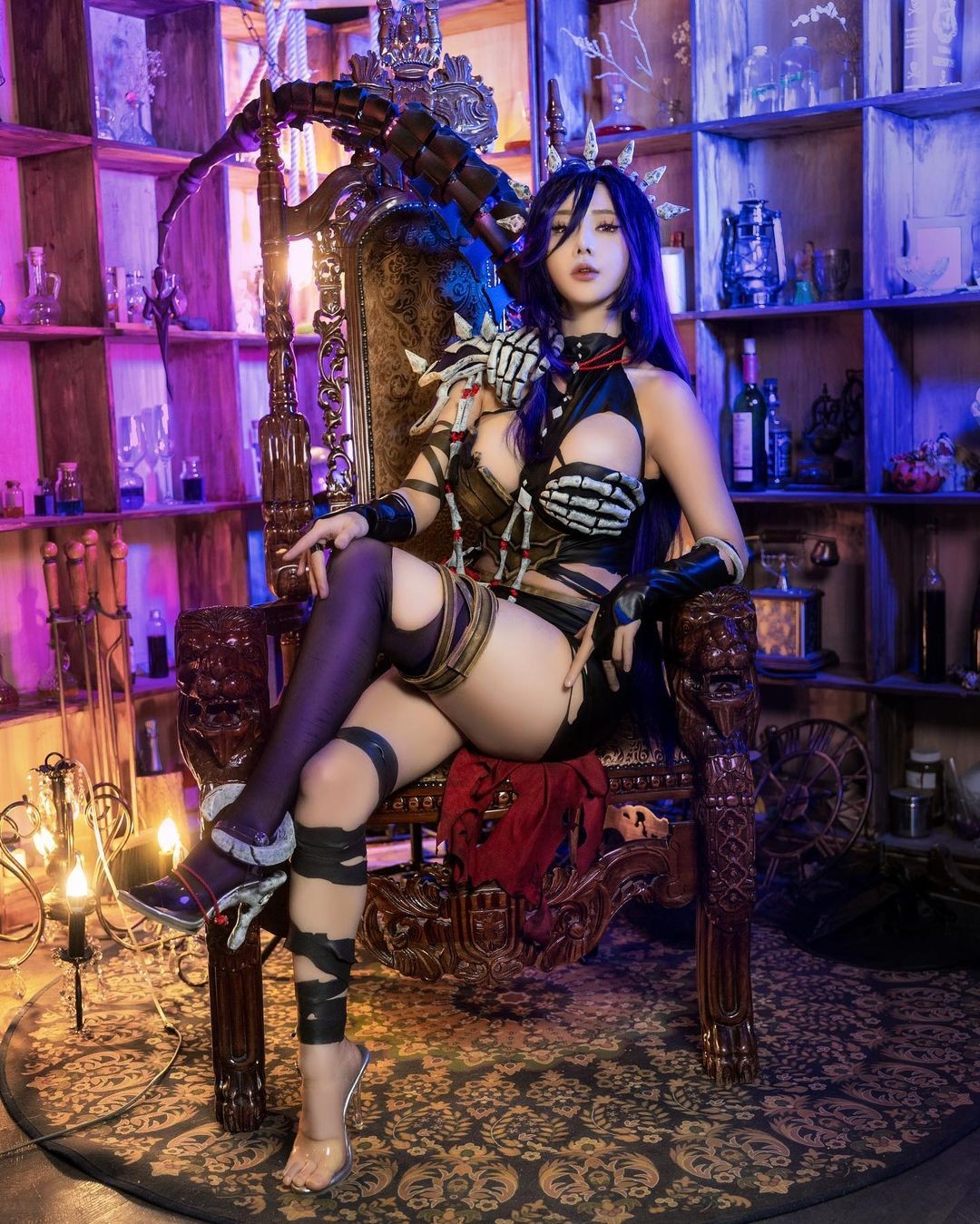 韩国性感Coser ww0205ww美图，前凸后翘极尽妖娆