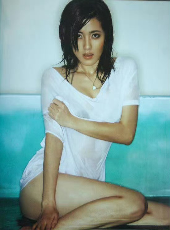 曾黎2007年杂志写真，湿身紧贴隐隐约约极致诱惑